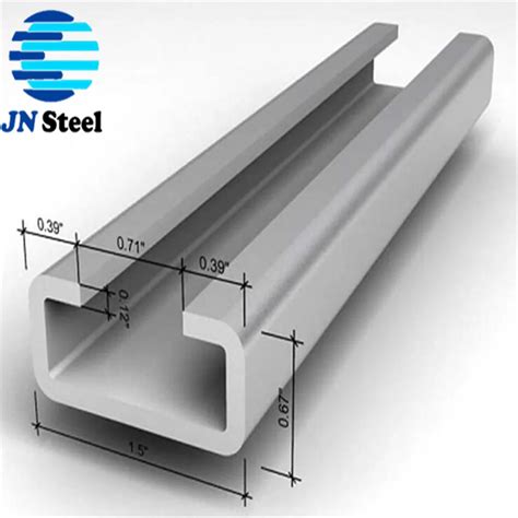 2x4 c channel steel.